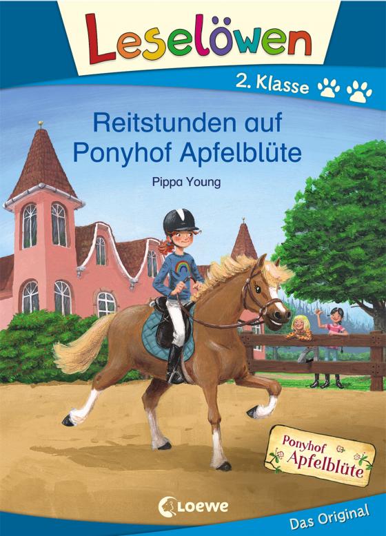 Cover-Bild Leselöwen 2. Klasse - Reitstunden auf Ponyhof Apfelblüte