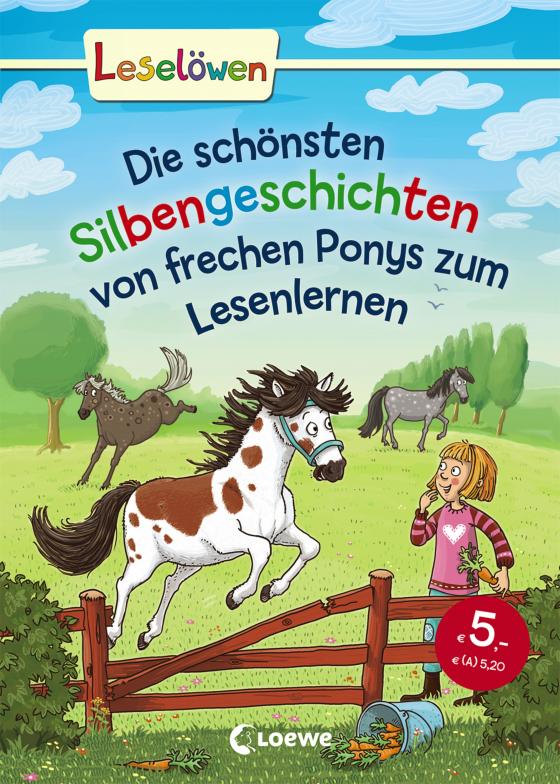 Cover-Bild Leselöwen - Das Original - Die schönsten Silbengeschichten von frechen Ponys zum Lesenlernen