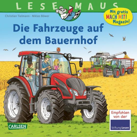 Cover-Bild LESEMAUS 187: Die Fahrzeuge auf dem Bauernhof