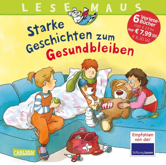Cover-Bild LESEMAUS Sonderbände: Lesemaus Sammelband Starke Geschichten zum Gesundbleiben