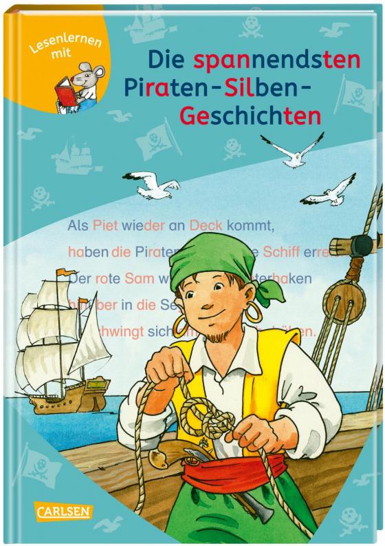 Cover-Bild LESEMAUS zum Lesenlernen Sammelbände: Die spannendsten Piraten-Silben-Geschichten