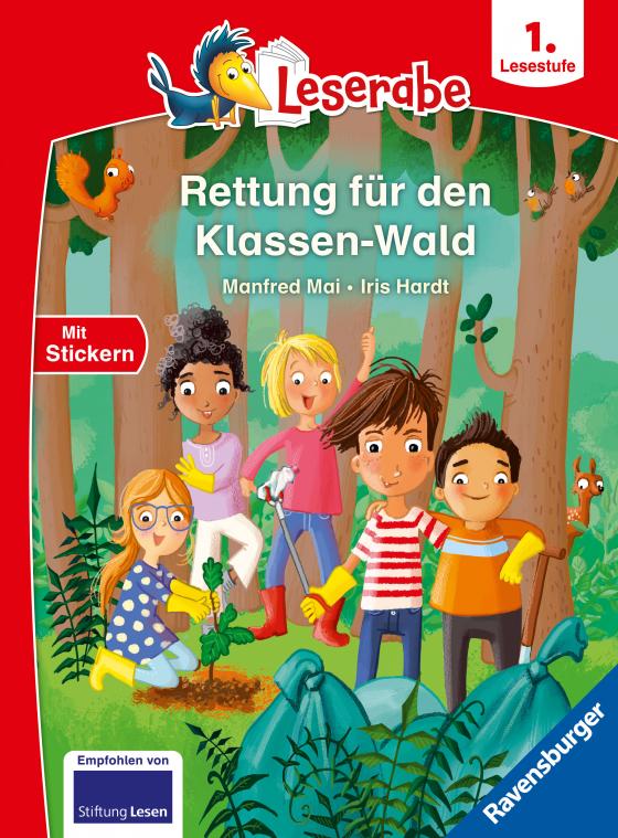 Cover-Bild Leserabe 1. Lesestufe - Rettung für den Klassen-Wald