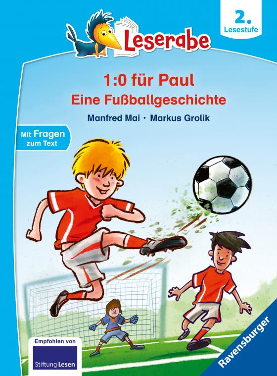 Cover-Bild Leserabe 2. Lesestufe - 1:0 für Paul - Eine Fußballgeschichte