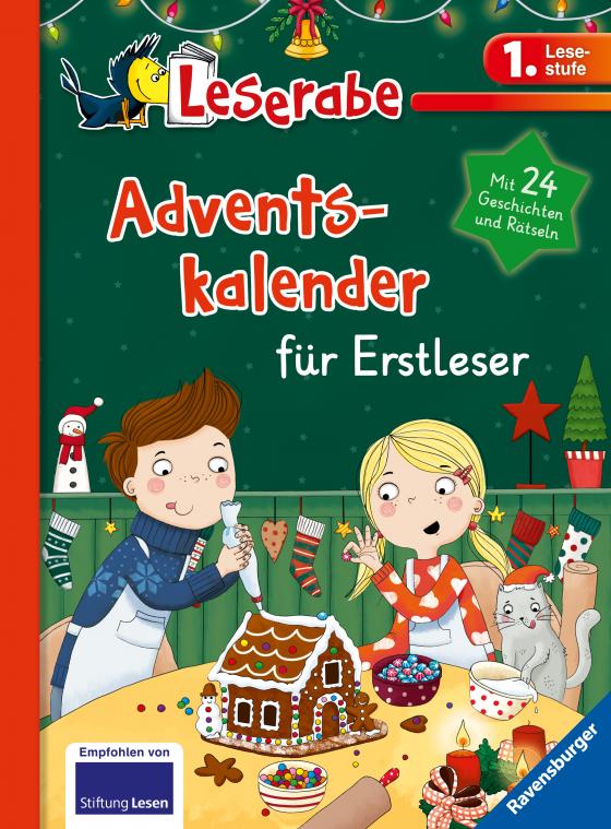 Cover-Bild Leserabe - Sonderausgaben: Adventskalender für Erstleser