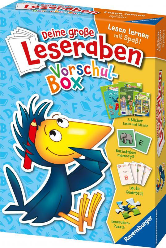 Cover-Bild Leserabe Sonderausgaben - Deine große Leseraben Vorschul-Box