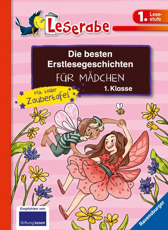 Cover-Bild Leserabe - Sonderausgaben: Die besten Erstlesegeschichten für Mädchen 1. Klasse mit toller Zaubertafel