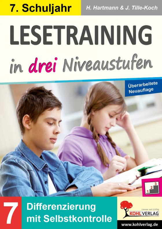 Cover-Bild Lesetraining in drei Niveaustufen / Klasse 7