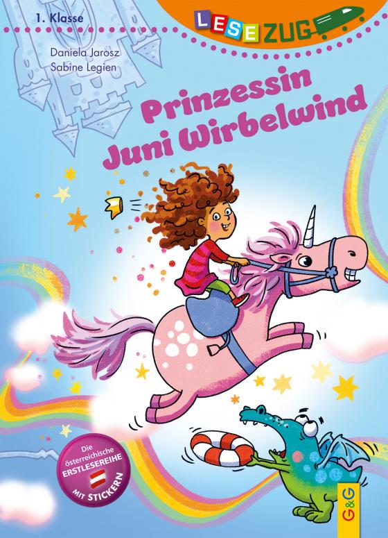 Cover-Bild LESEZUG/1. Klasse: Prinzessin Juni Wirbelwind