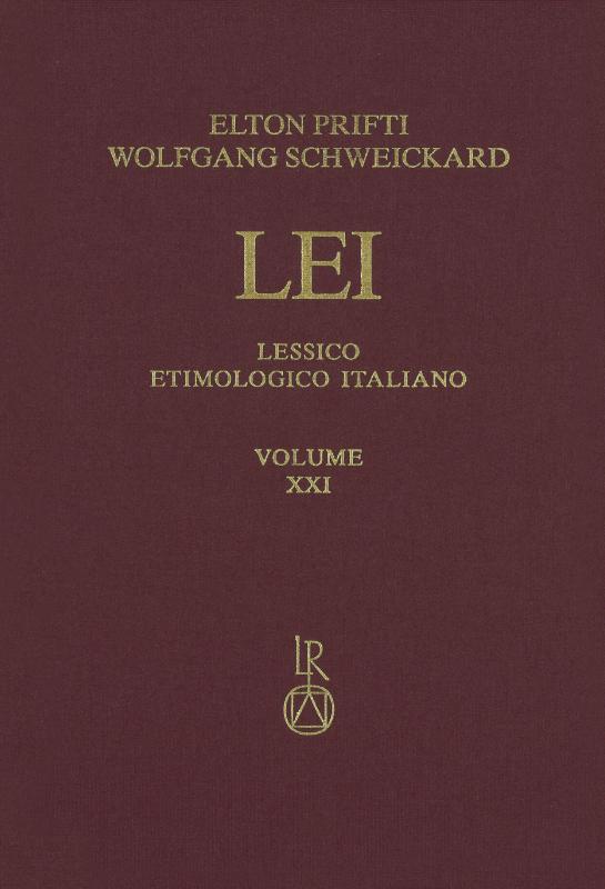 Cover-Bild Lessico Etimologico Italiano. Band 21 (XXI)
