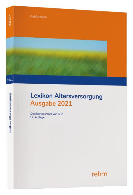 Cover-Bild Lexikon Altersversorgung 2021