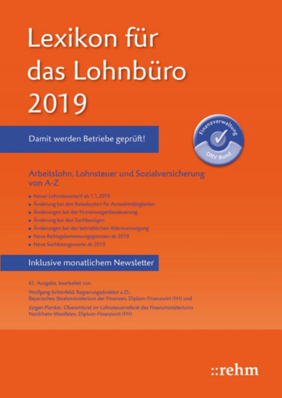Cover-Bild Lexikon für das Lohnbüro 2019 (E-Book PDF)