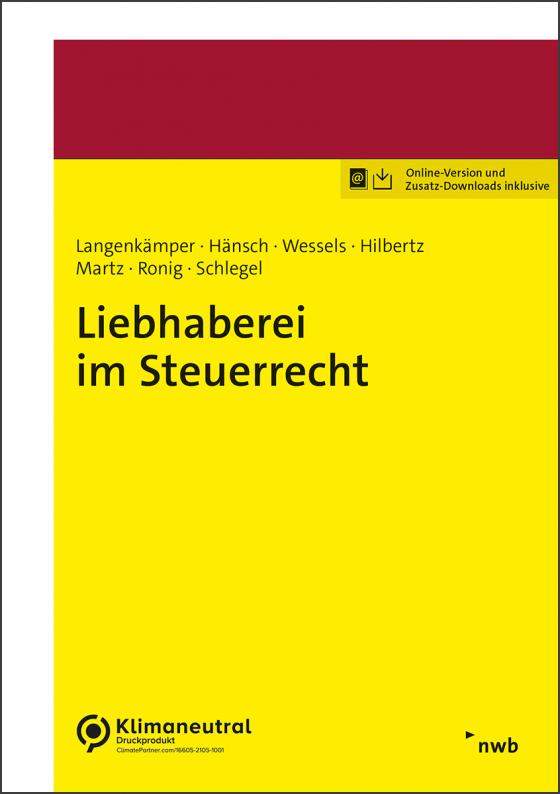 Cover-Bild Liebhaberei im Steuerrecht