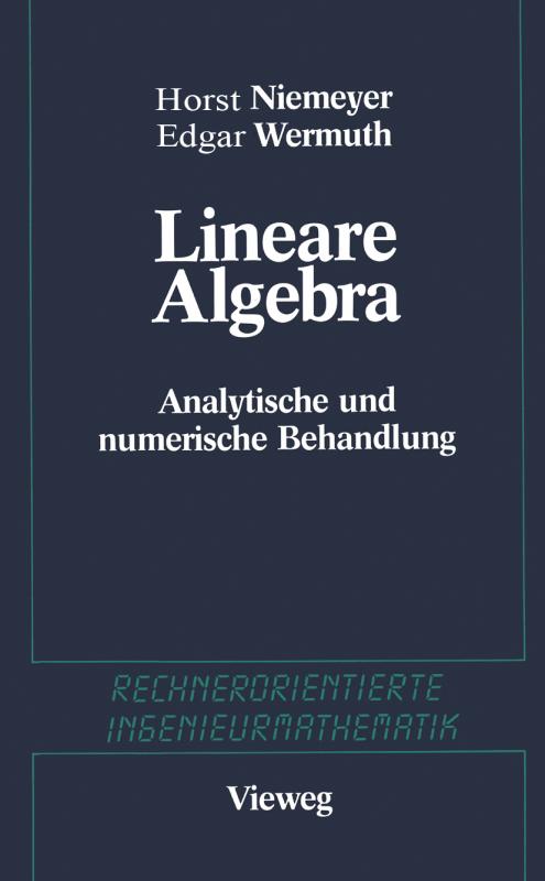 Cover-Bild Lineare Algebra