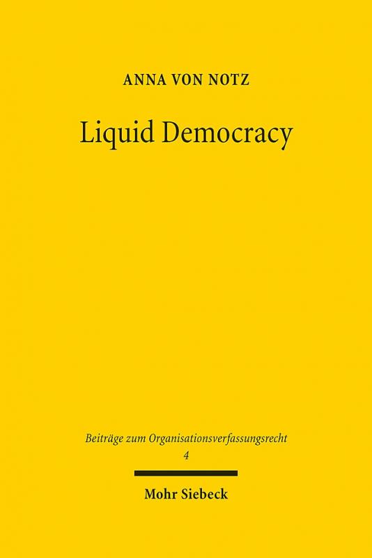 Cover-Bild Liquid Democracy