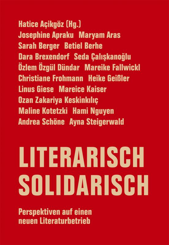 Cover-Bild Literarisch solidarisch