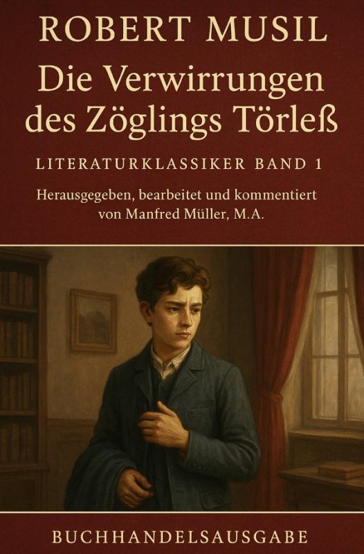 Cover-Bild Literaturklassiker / Die Verwirrungen des Zöglings Törleß