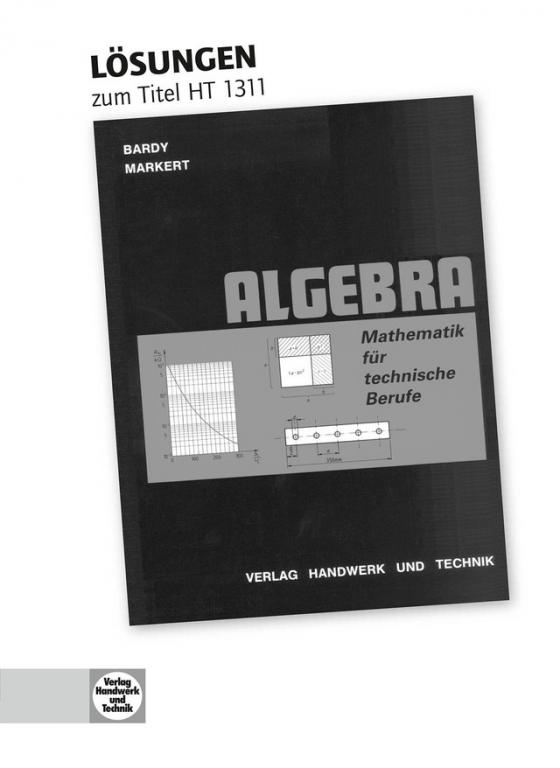 Cover-Bild Lösungen Mathematik für technische Berufe -- Algebra