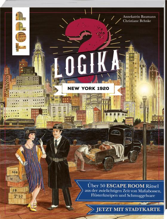 Cover-Bild Logika – New York 1920: Logikrätsel für zwischendurch von leicht bis schwer