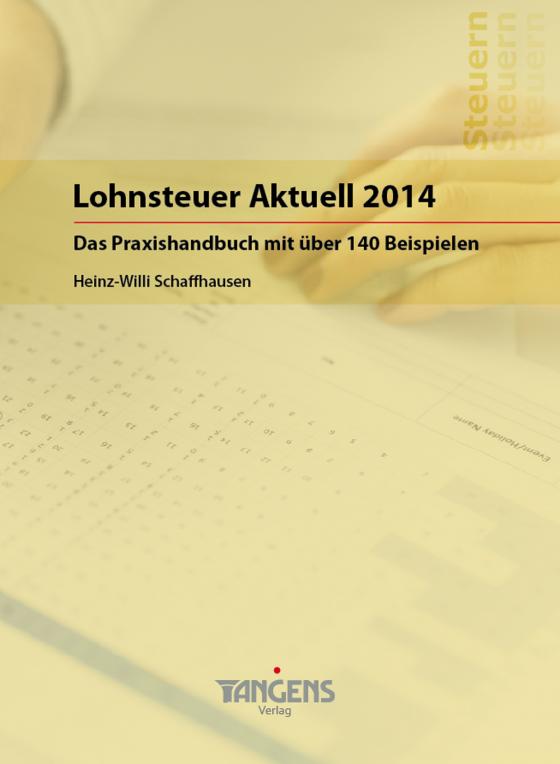 Cover-Bild Lohnsteuer Aktuell 2014