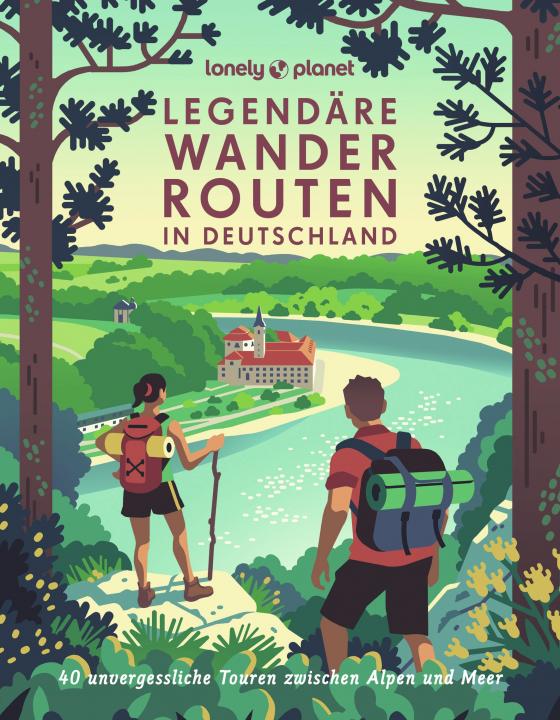 Cover-Bild Lonely Planet Bildband Legendäre Wanderrouten in Deutschland