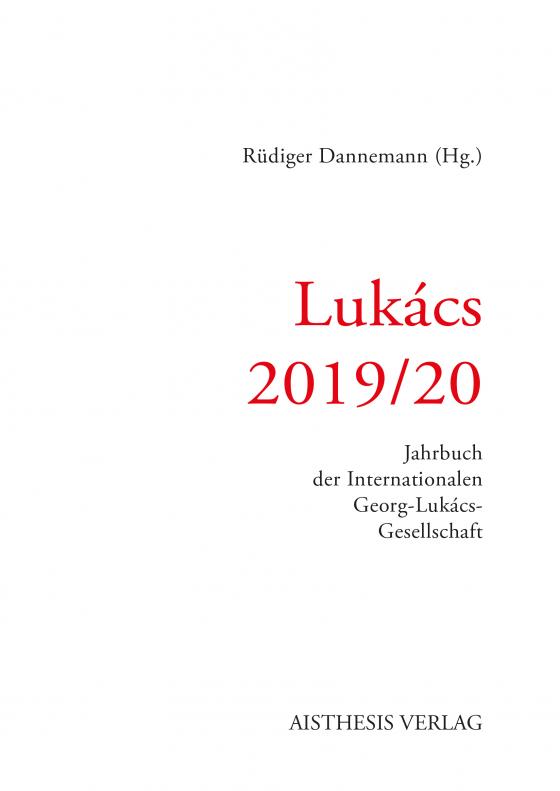 Cover-Bild Lukács 2019/20