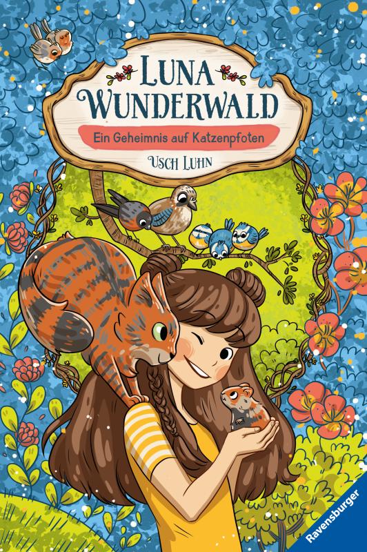 Cover-Bild Luna Wunderwald, Band 2: Ein Geheimnis auf Katzenpfoten (magisches Waldabenteuer mit sprechenden Tieren für Kinder ab 8 Jahren)