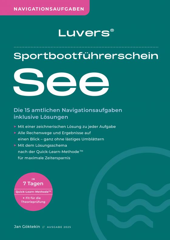 Cover-Bild Luvers Sportbootführerschein See – Navigationsaufgaben (2025)