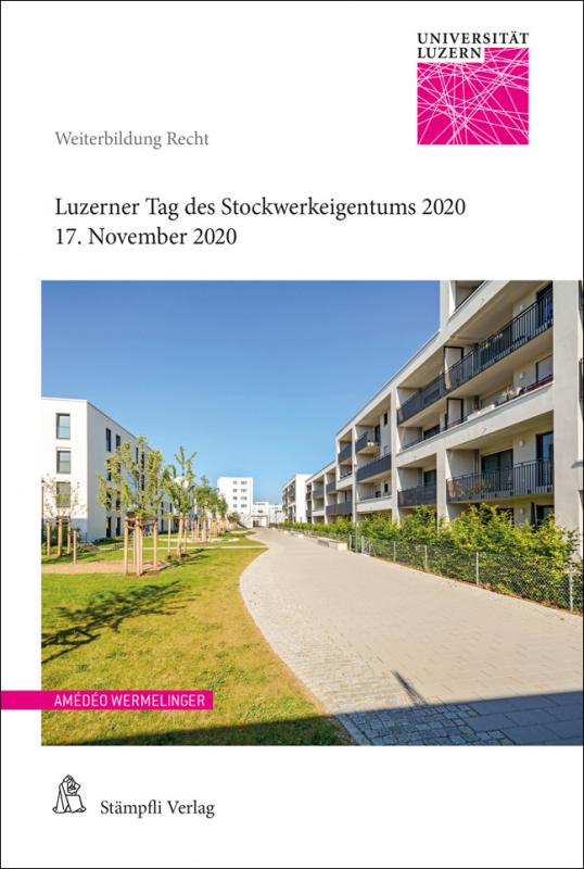 Cover-Bild Luzerner Tag des Stockwerkeigentums 2020