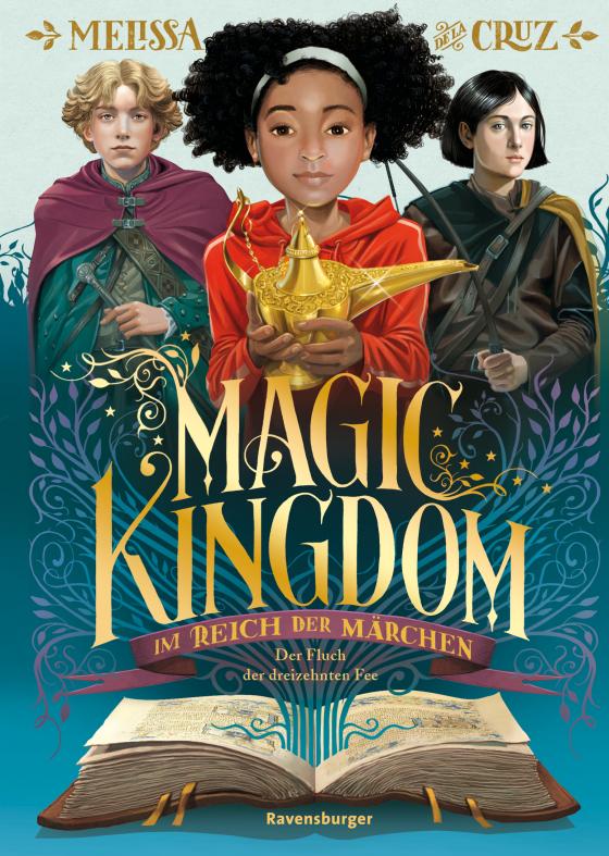 Cover-Bild Magic Kingdom. Im Reich der Märchen, Band 1: Der Fluch der dreizehnten Fee (Abenteuerliche, humorvolle Märchen-Fantasy)