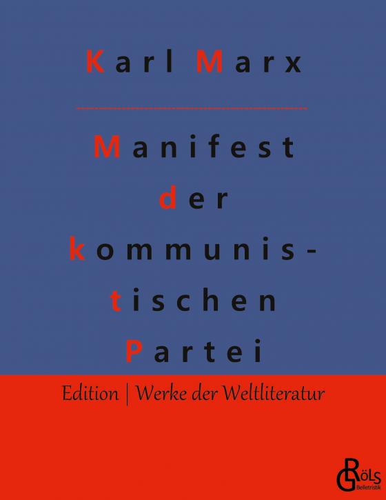 Cover-Bild Manifest der kommunistischen Partei