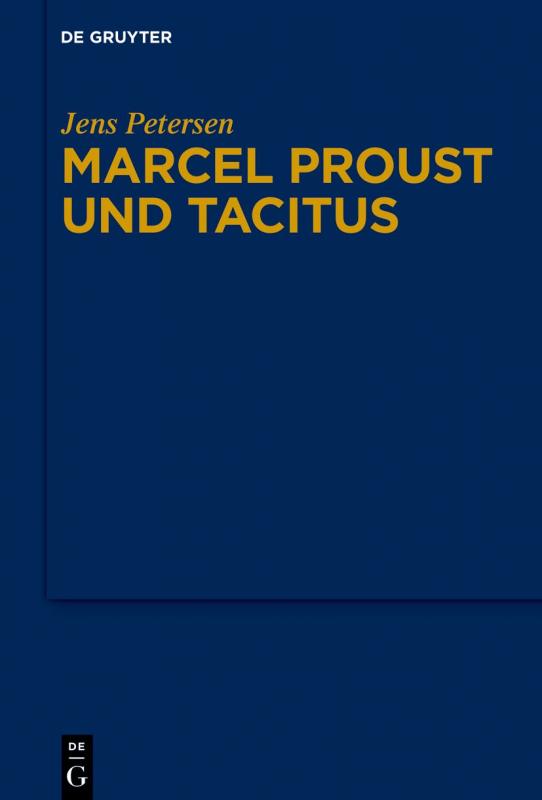 Cover-Bild Marcel Proust und Tacitus