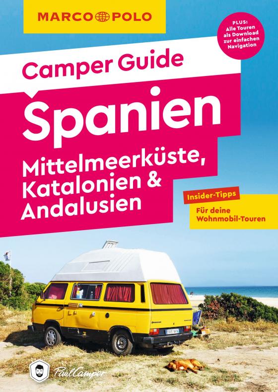 Cover-Bild MARCO POLO Camper Guide Spanien, Mittelmeerküste, Katalonien & Andalusien