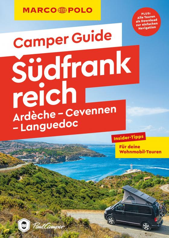 Cover-Bild MARCO POLO Camper Guide Südfrankreich, Ardèche, Cevennen & Languedoc
