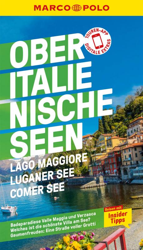 Cover-Bild MARCO POLO Reiseführer E-Book Oberitalienische Seen, Lago Maggiore, Luganer See, Comer See