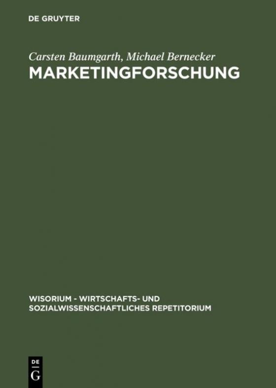 Cover-Bild Marketingforschung