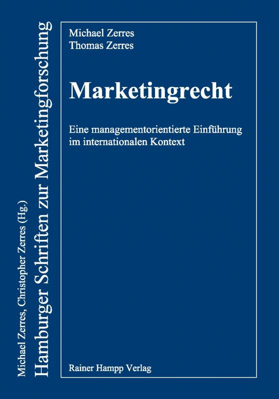 Cover-Bild Marketingrecht