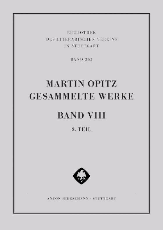 Cover-Bild Martin Opitz: Gesammelte Werke