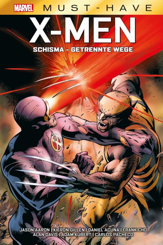 Cover-Bild Marvel Must-Have: X-Men - Schisma - Getrennte Wege