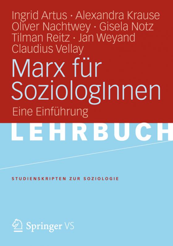 Cover-Bild Marx für SozialwissenschaftlerInnen