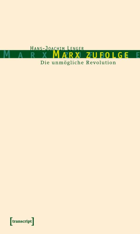 Cover-Bild Marx zufolge