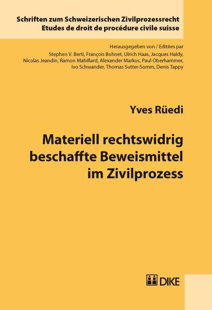 Cover-Bild Materiell rechtswidrig beschaffte Beweismittel im Zivilprozess