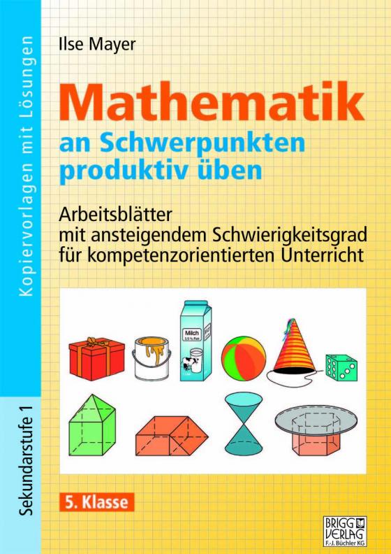 Cover-Bild Mathematik an Schwerpunkten produktiv üben - 5. Klasse