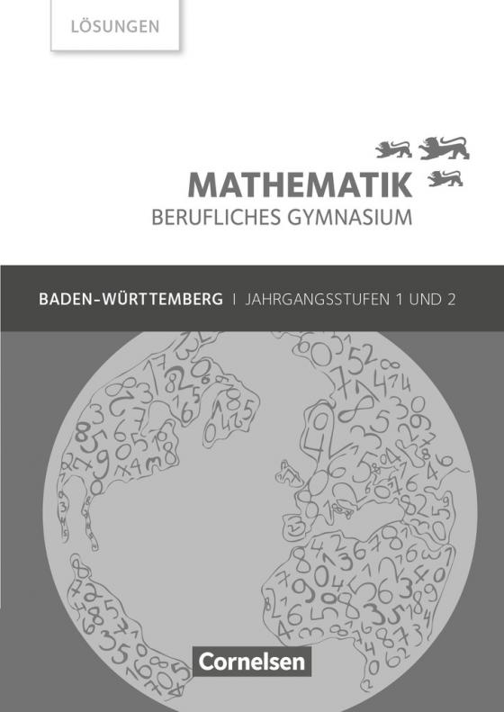 Cover-Bild Mathematik - Berufliches Gymnasium - Baden-Württemberg - Jahrgangsstufen 1/2