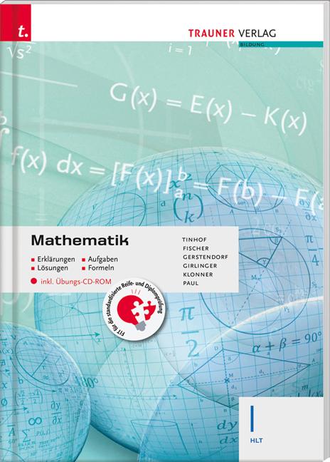 Cover-Bild Mathematik I HLT inkl. digitalem Zusatzpaket - Erklärungen, Aufgaben, Lösungen, Formeln