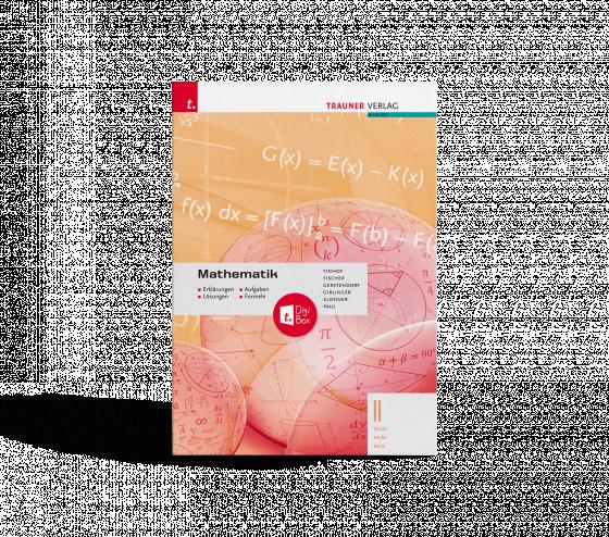 Cover-Bild Mathematik II HLW/HLM/HLK - Erklärungen, Aufgaben, Lösungen, Formeln E-Book Solo