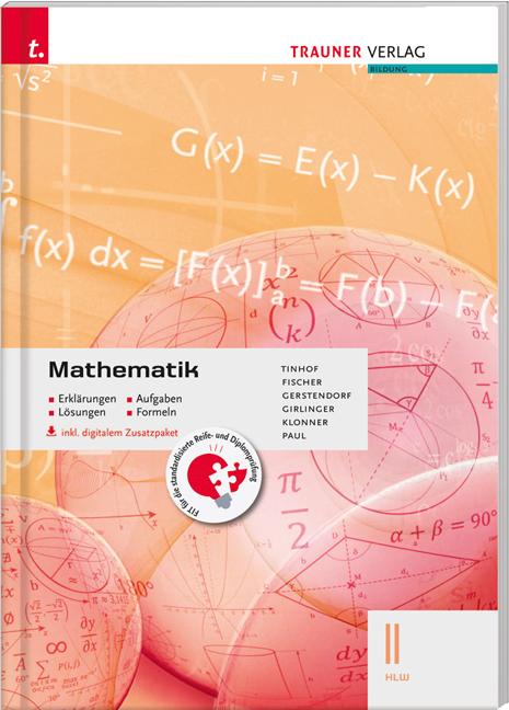 Cover-Bild Mathematik II HLW inkl. digitalem Zusatzpaket - Erklärungen, Aufgaben, Lösungen, Formeln