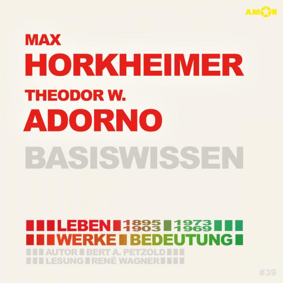 Cover-Bild Max Horkheimer und Theodor W. Adorno – Basiswissen