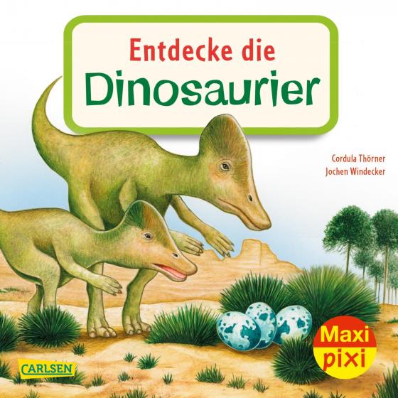 Cover-Bild Maxi Pixi 343: Entdecke die Dinosaurier