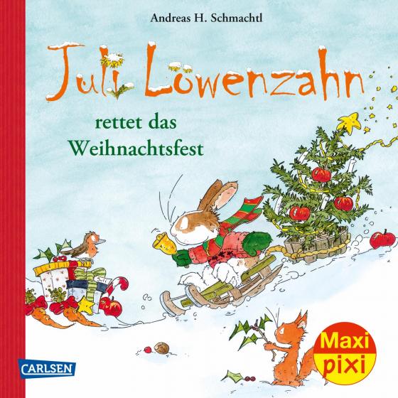 Cover-Bild Maxi Pixi 385: Juli Löwenzahn rettet das Weihnachtsfest