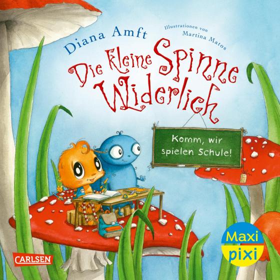 Cover-Bild Maxi Pixi 393: Die kleine Spinne Widerlich: Komm, wir spielen Schule!